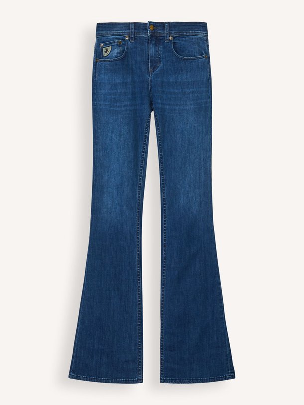 Ontdek de Melrose high waist bootcut jeans van Lois in de kleur donkerblauw bij Orangebag. Op werkdagen voor 21:45 besteld, morgen in huis.