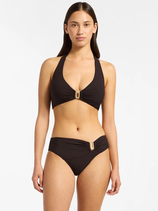 Ontdek de Jetset bralette met applicatie van Jets in de kleur donkerbruin bij Orangebag. Op werkdagen voor 21:45 besteld, morgen in huis.