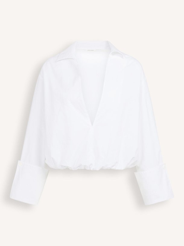 Ontdek de Katoenen top van Yaya in de kleur Wit bij Orangebag. Op werkdagen voor 21:45 besteld, morgen in huis.