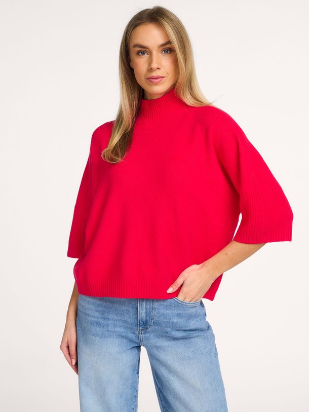 Ontdek de Katoenmix trui van Yaya in de kleur Rood bij Orangebag. Op werkdagen voor 21:45 besteld, morgen in huis.