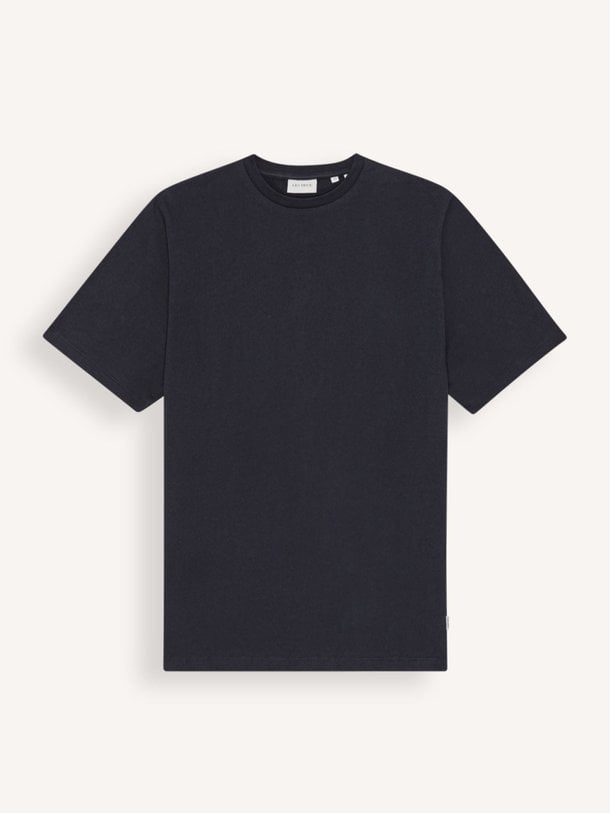 Ontdek de Organic cotton T-shirt met print van Les Deux in de kleur Donkerblauw bij Orangebag. Op werkdagen voor 21:45 besteld, morgen in huis.