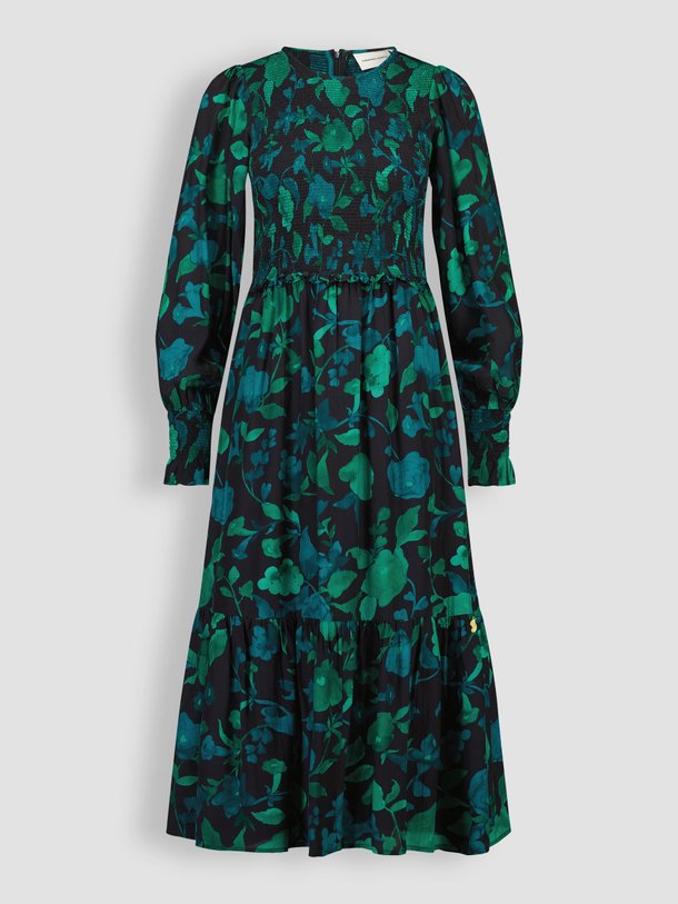 Ontdek de Caro viscose/rayonmix jurk met print van Fabienne Chapot in de kleur groen bij Orangebag. Op werkdagen voor 21:45 besteld, morgen in huis.