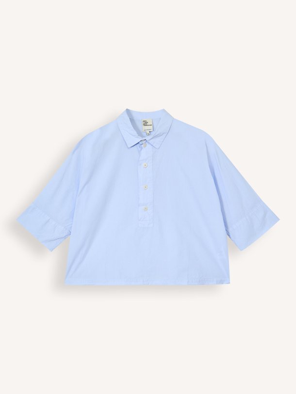 Ontdek de Jodie katoenen top van Sacrécoeur in de kleur Lichtblauw bij Orangebag. Op werkdagen voor 21:45 besteld, morgen in huis.