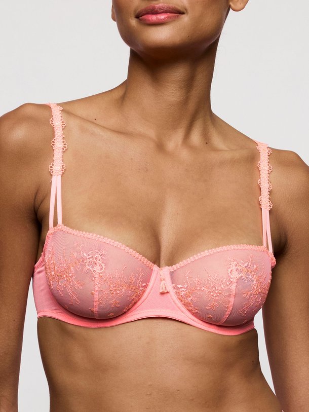 Ontdek de Annaelle mesh neon beha van Marie Jo in de kleur Perzik bij Orangebag. Op werkdagen voor 21:45 besteld, morgen in huis.
