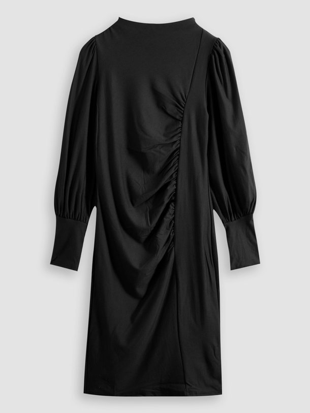 Ontdek de Rifa ecovero viscosemix jersey jurk van Gestuz in de kleur zwart bij Orangebag. Op werkdagen voor 21:45 besteld, morgen in huis.