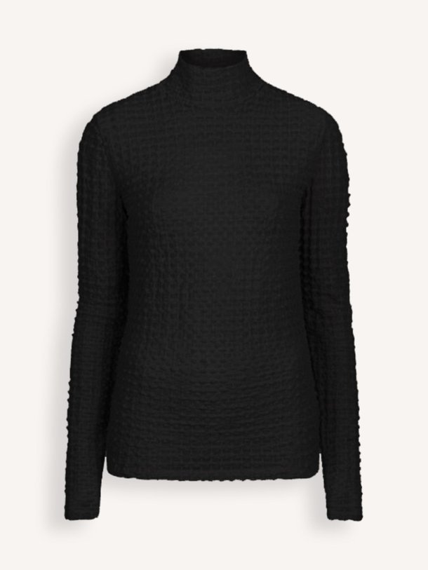 Dante 6 Zane - Elastische Top Met Structuur - Zwart Ontdek de Zane elastische top met structuur van Dante 6 in de kleur zwart bij Orangebag. Op werkdagen voor 21:45 besteld, morgen in huis.