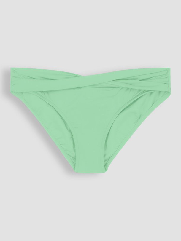 Ontdek de Collective - Twist Band Mini Hipster Pant van Seafolly in de kleur mintgroen bij Orangebag. Op werkdagen voor 21:45 besteld, morgen in huis.