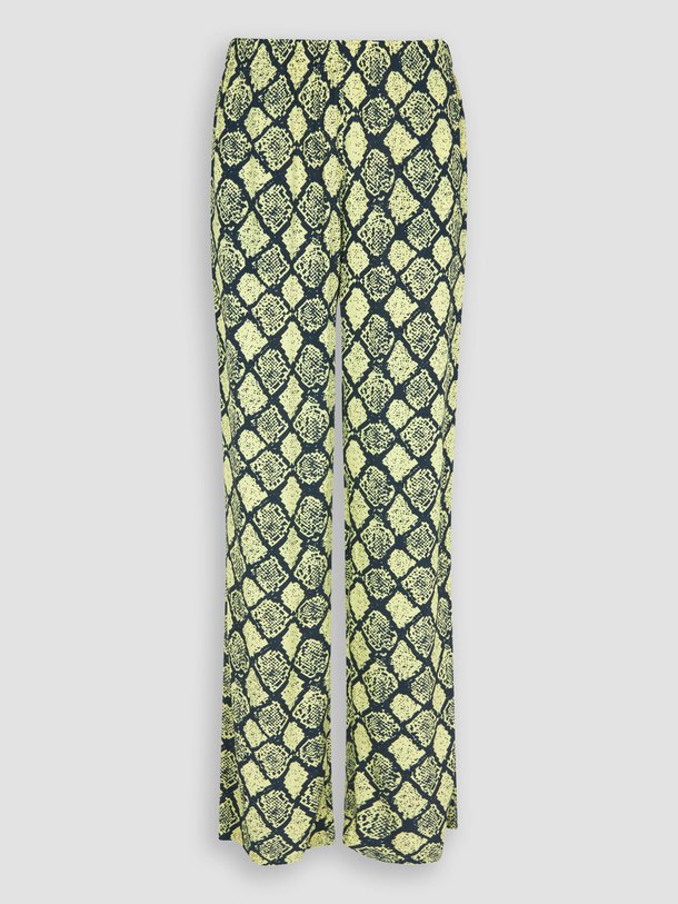 Ontdek de Camila viscose palazzo met snake print van Modstrom in de kleur geel bij Orangebag. Op werkdagen voor 21:45 besteld, morgen in huis.