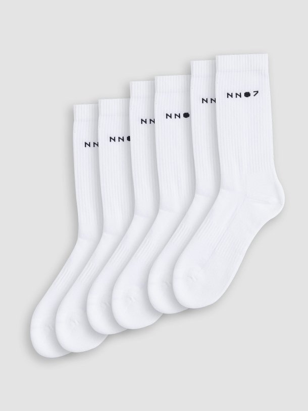 Ontdek de Tennis 3-pack katoenmix logo sokken van NN.07 in de kleur wit bij Orangebag. Op werkdagen voor 21:45 besteld, morgen in huis.
