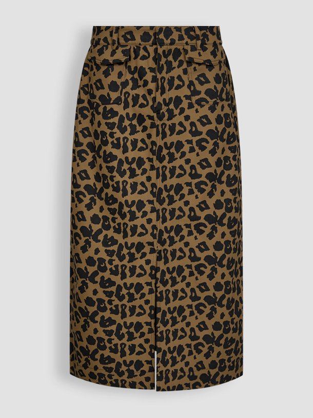 Ontdek de Leora katoenmix leopard rok van Copenhagen Muse in de kleur bruin bij Orangebag. Op werkdagen voor 21:45 besteld, morgen in huis.