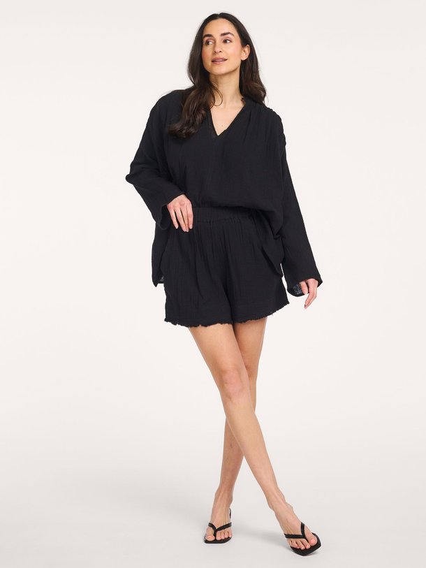 Ontdek de Moby katoenen short van Sea Me Happy in de kleur Zwart bij Orangebag. Op werkdagen voor 21:45 besteld, morgen in huis.