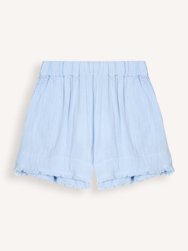 Ontdek de Moby katoenen short van Sea Me Happy in de kleur Lichtblauw bij Orangebag. Op werkdagen voor 21:45 besteld, morgen in huis.