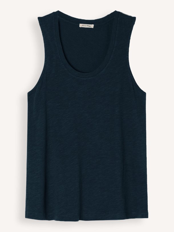 Ontdek de Jacksonville katoenmix slub top van American Vintage in de kleur donkerblauw bij Orangebag. Op werkdagen voor 21:45 besteld, morgen in huis.