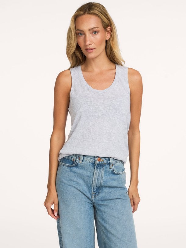 Ontdek de Jacksonville jersey tanktop van American Vintage in de kleur lichtgrijs bij Orangebag. Op werkdagen voor 21:45 besteld, morgen in huis.