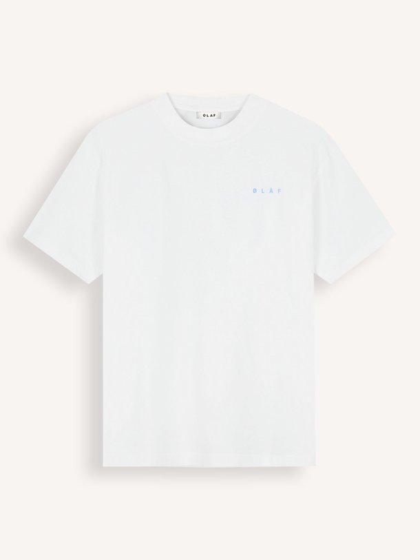 Ontdek de Organic cotton T-shirt met print van OLAF in de kleur Wit bij Orangebag. Op werkdagen voor 21:45 besteld, morgen in huis.