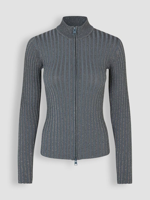 Ontdek de Edna viscosemix rib vest met lurex van Samsoe Samsoe in de kleur grijsblauw bij Orangebag. Op werkdagen voor 21:45 besteld, morgen in huis.