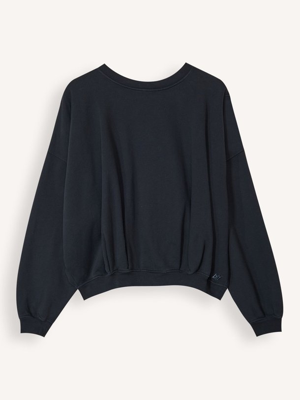 Ontdek de Finko katoenen sweater van Bellerose in de kleur Donkerblauw bij Orangebag. Op werkdagen voor 21:45 besteld, morgen in huis.