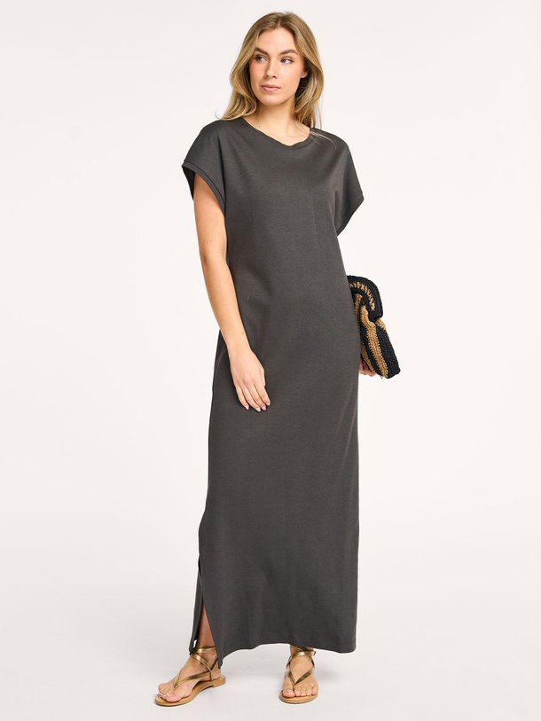 Ontdek de Denise jersey maxi jurk van Nathalie Vleeschouwer in de kleur antraciet bij Orangebag. Op werkdagen voor 21:45 besteld, morgen in huis.