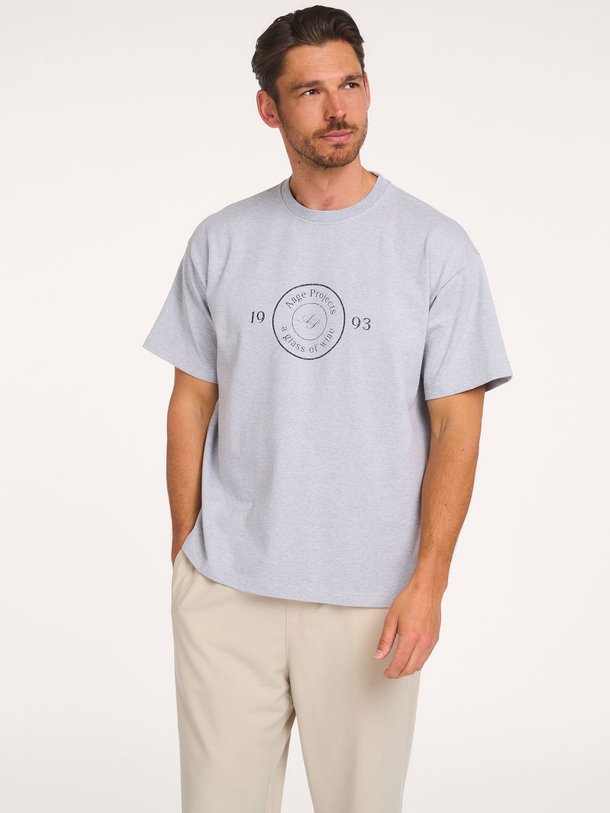 Ontdek de Katoenen gemêleerd sweat T-shirt van Ange Projects bij Orangebag. Op werkdagen voor 21:45 besteld, morgen in huis.