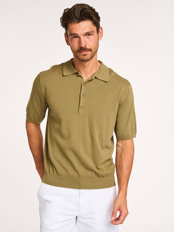Ontdek de Katoenen polo van Closed in de kleur olijfgroen bij Orangebag. Op werkdagen voor 21:45 besteld, morgen in huis.