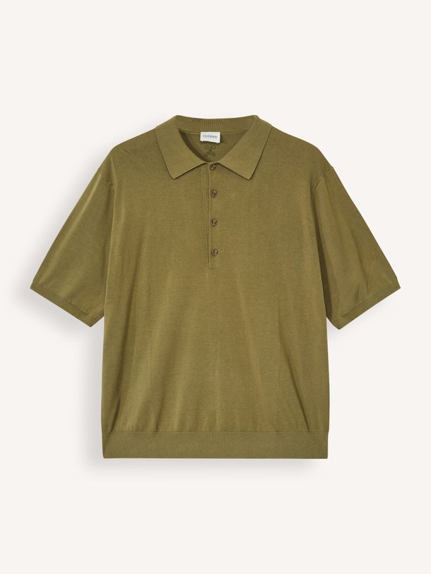 Ontdek de Katoenen polo van Closed in de kleur olijfgroen bij Orangebag. Op werkdagen voor 21:45 besteld, morgen in huis.