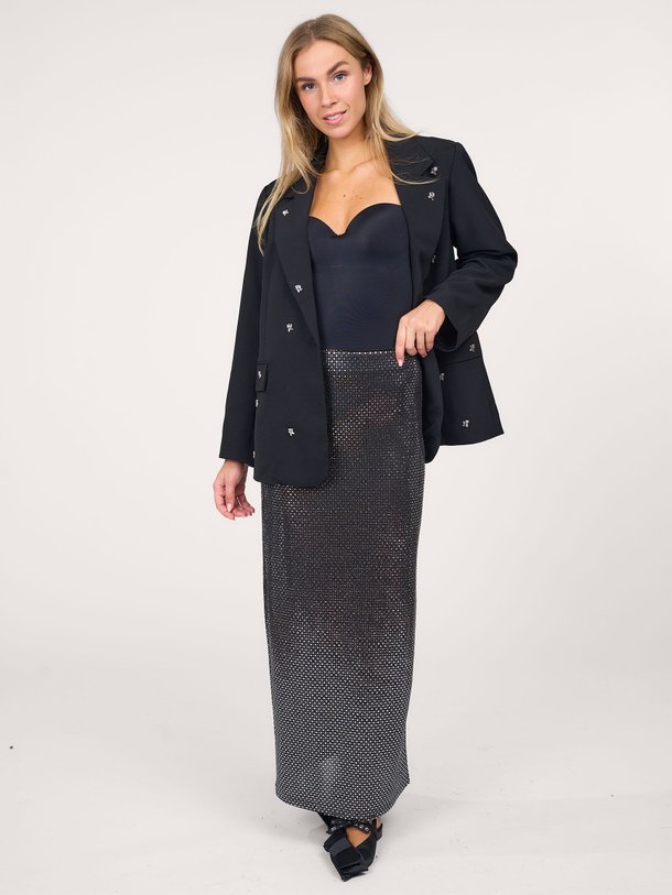 Ontdek de Star geweven rok met pailletten van Sofie Schnoor in de kleur zwart bij Orangebag. Op werkdagen voor 21:45 besteld, morgen in huis.