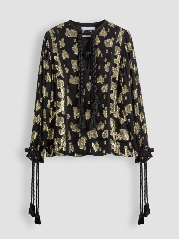 Ontdek de Giacometti viscosemix top van Laurence Bras in de kleur zwart bij Orangebag. Op werkdagen voor 21:45 besteld, morgen in huis.