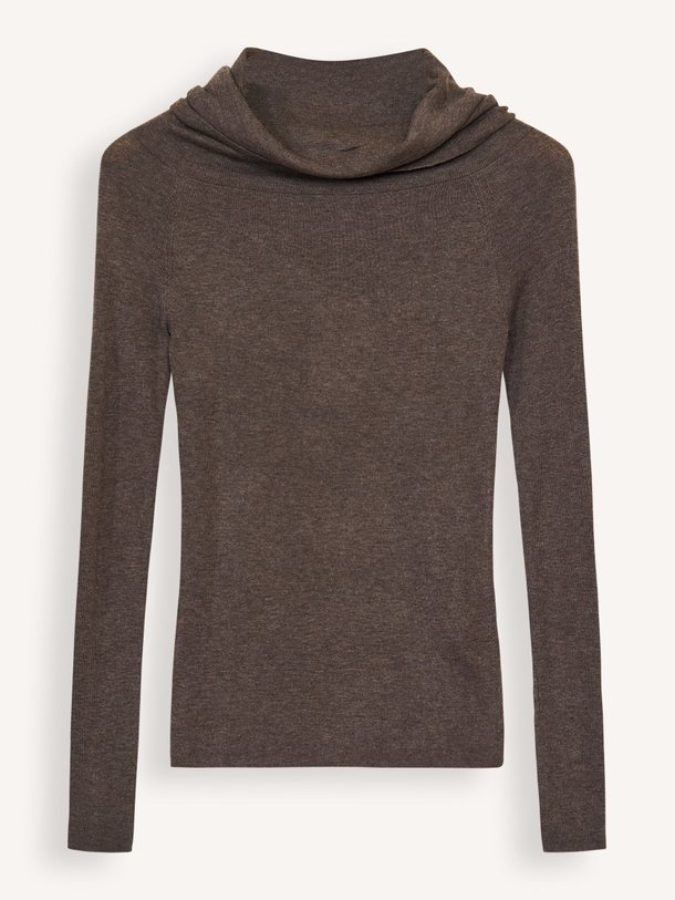 Ontdek de Polly wolmix off shoulder top van My Essential Wardrobe in de kleur bruin bij Orangebag. Op werkdagen voor 21:45 besteld, morgen in huis.