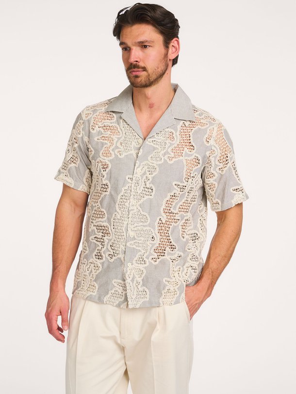 Ontdek de Julio organic cotton overhemd van NN.07 in de kleur Zand bij Orangebag. Op werkdagen voor 21:45 besteld, morgen in huis.