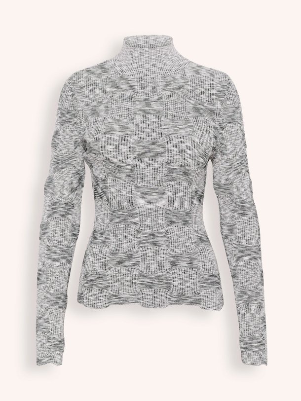 Ontdek de Baria katoenmix trui met dessin van Gestuz in de kleur off-white bij Orangebag. Op werkdagen voor 21:45 besteld, morgen in huis.