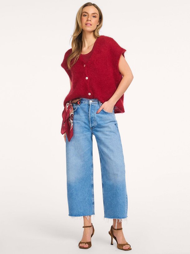 Ontdek de Mohairmix vest van Summum in de kleur Rood bij Orangebag. Op werkdagen voor 21:45 besteld, morgen in huis.