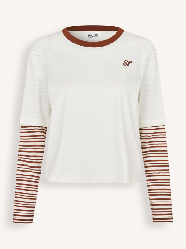Ontdek de Jolin organic cotton longsleeve van Baum und Pferdgarten in de kleur Off-white bij Orangebag. Op werkdagen voor 21:45 besteld, morgen in huis.