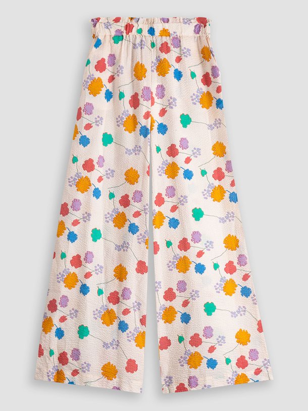 Ontdek de Rita katoenen palazzo met print en structuur van Hofmann Copenhagen in de kleur poeder bij Orangebag. Op werkdagen voor 21:45 besteld, morgen in huis.