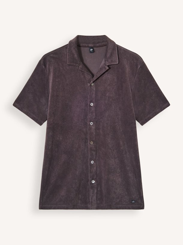 Ontdek de Ryan organic cotton badstof overhemd van Wahts in de kleur Donkerbruin bij Orangebag. Op werkdagen voor 21:45 besteld, morgen in huis.