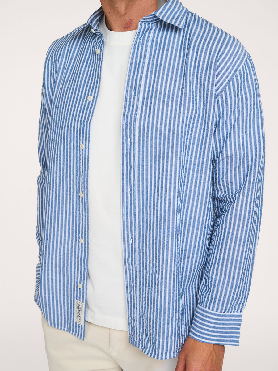 Butcher of Blue Neale Stripe Shirt | Orangebag