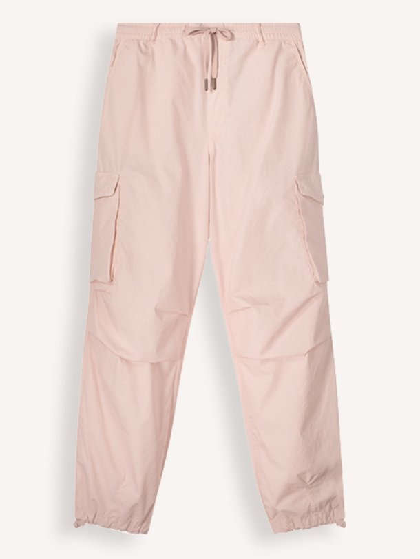 Ontdek de Katoenen cargo broek van Summum in de kleur lichtroze bij Orangebag. Op werkdagen voor 21:45 besteld, morgen in huis.