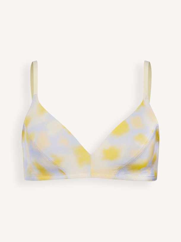 Ontdek de Monea jersey beha met print van Hanro in de kleur Geel bij Orangebag. Op werkdagen voor 21:45 besteld, morgen in huis.