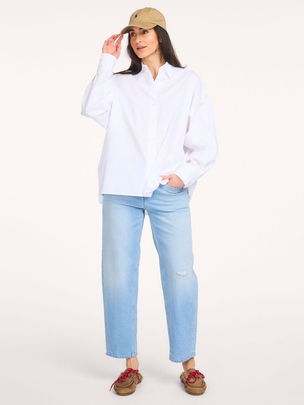 Ontdek de Organic cotton blouse van Closed in de kleur Wit bij Orangebag. Op werkdagen voor 21:45 besteld, morgen in huis.