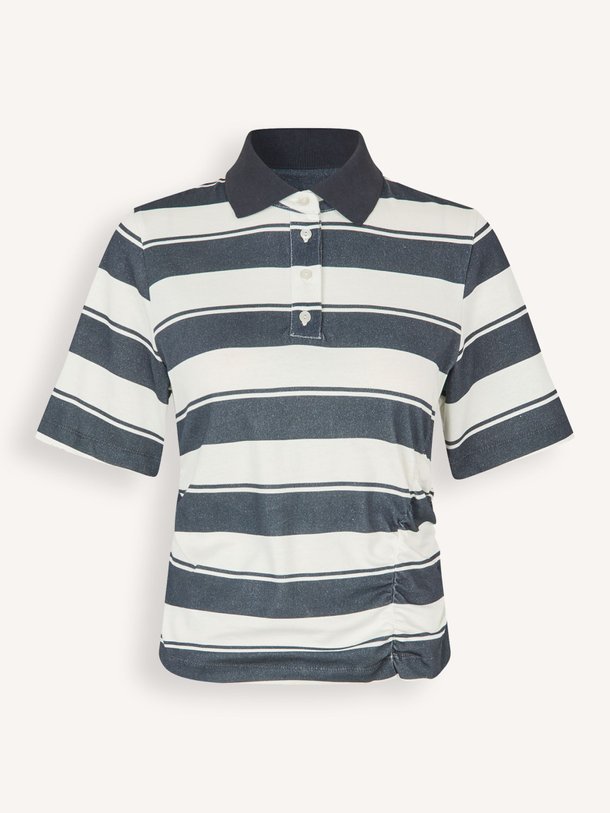 Ontdek de Judite organic cotton top van Baum und Pferdgarten in de kleur blauw bij Orangebag. Op werkdagen voor 21:45 besteld, morgen in huis.