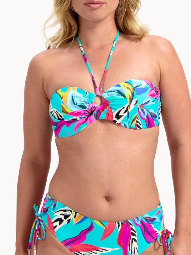 Ontdek de Fiji voorgevormde bikinitop van Cyell in de kleur turquoise bij Orangebag. Op werkdagen voor 21:45 besteld, morgen in huis.