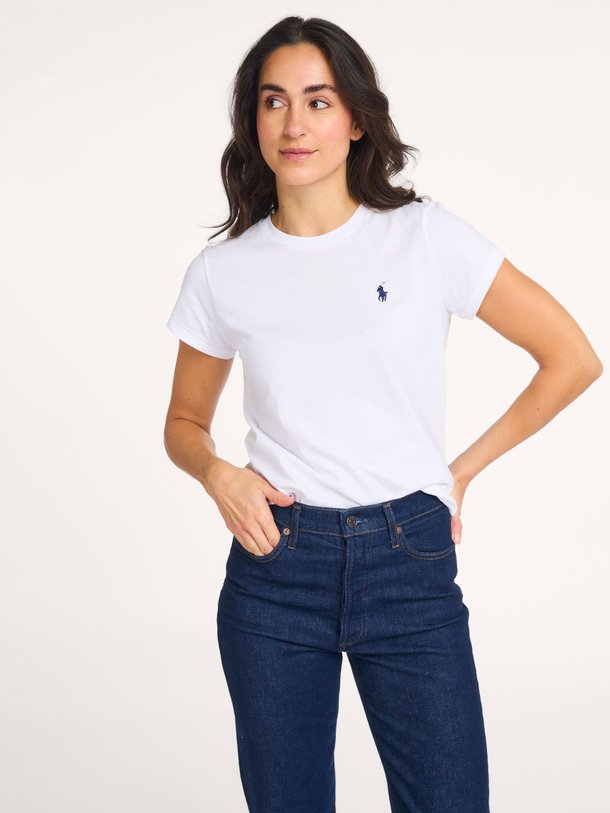 Ontdek de Katoenen logo T-shirt van Ralph Lauren in de kleur wit bij Orangebag. Op werkdagen voor 21:45 besteld, morgen in huis.