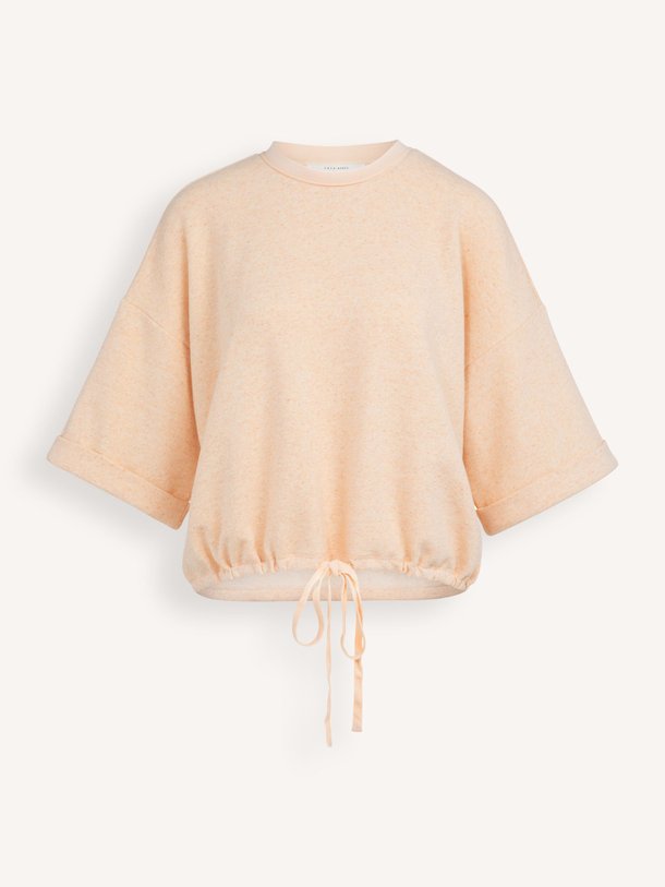 Ontdek de Katoenmix gemêleerde sweater van Yaya in de kleur Perzik bij Orangebag. Op werkdagen voor 21:45 besteld, morgen in huis.