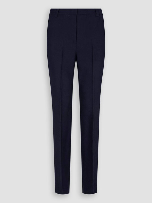 Ontdek de Vola viscosemix pantalon van Co'Couture in de kleur donkerblauw bij Orangebag. Op werkdagen voor 21:45 besteld, morgen in huis.