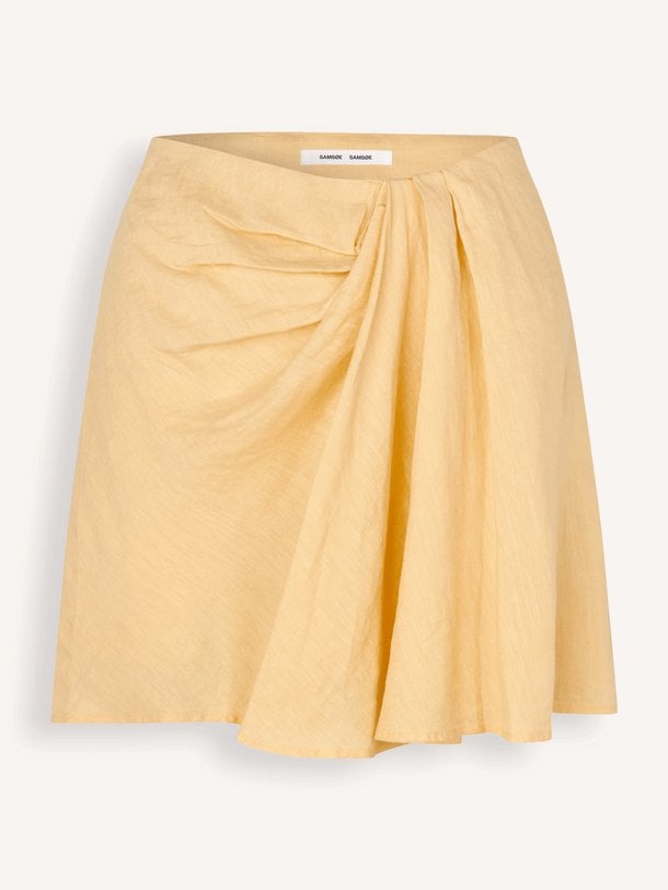 Samsoe Samsoe Saiben linnen rok - Geel Ontdek de Saiben linnen rok van Samsoe Samsoe in de kleur Geel bij Orangebag. Op werkdagen voor 21:45 besteld, morgen in huis.