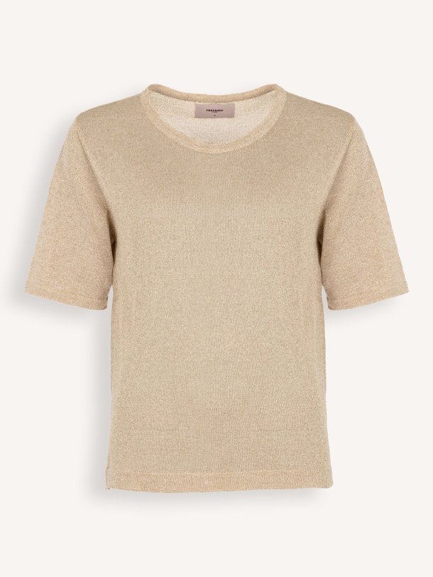 Ontdek de Kailey viscsoemix top met lurex van Freebird in de kleur Beige bij Orangebag. Op werkdagen voor 21:45 besteld, morgen in huis.
