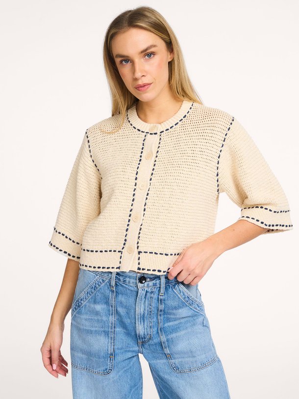 Ontdek de Caroline katoenen vest van Alchemist in de kleur Beige bij Orangebag. Op werkdagen voor 21:45 besteld, morgen in huis.