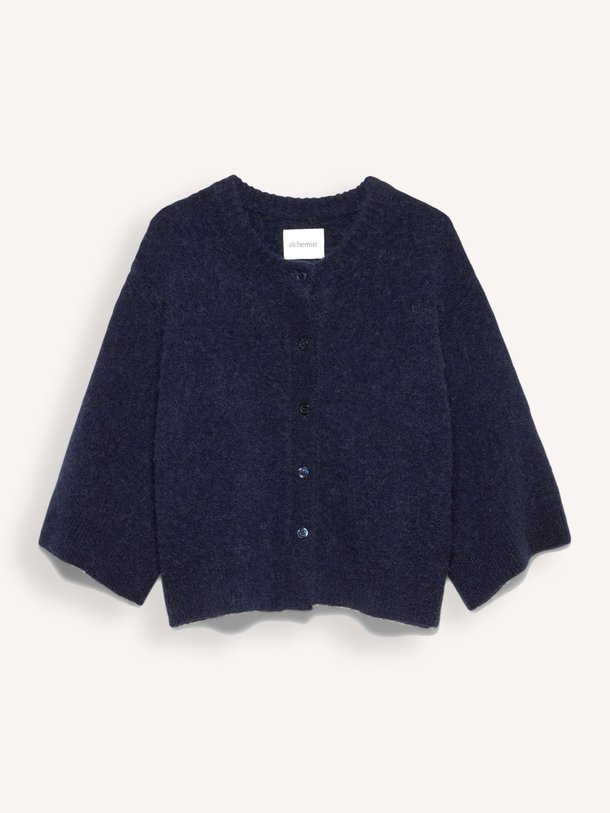Ontdek de Caroline katoenen vest van Alchemist in de kleur Donkerblauw bij Orangebag. Op werkdagen voor 21:45 besteld, morgen in huis.