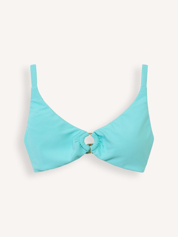 Ontdek de Isla Rib voorgevormde bikinitop van Jets in de kleur turquoise bij Orangebag. Op werkdagen voor 21:45 besteld, morgen in huis.