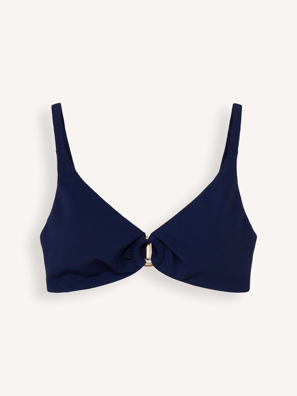 Ontdek de Isla Rib voorgevormde bikinitop van Jets in de kleur donkerblauw bij Orangebag. Op werkdagen voor 21:45 besteld, morgen in huis.