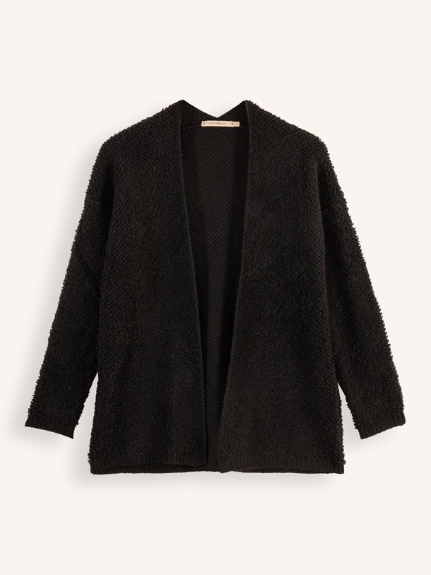 Ontdek de Zoran viscosemix vest van La Fee Maraboutee in de kleur zwart bij Orangebag. Op werkdagen voor 21:45 besteld, morgen in huis.